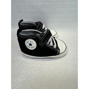 Baby Baby Black High-top hook and loop Sneakers Boys sz 2